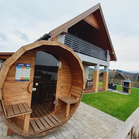Dom Na Wzgorzu Slonce Na Wylacznosc Jacuzzi Elektryczne Sauna Rowery Zawoz Exterior photo