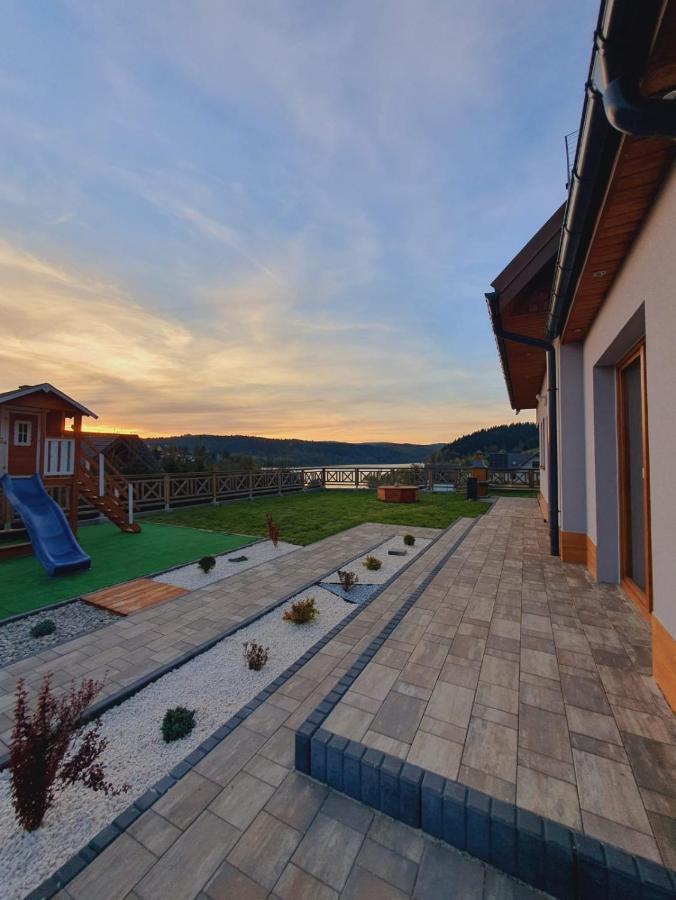 Dom Na Wzgorzu Slonce Na Wylacznosc Jacuzzi Elektryczne Sauna Rowery Villa Zawoz