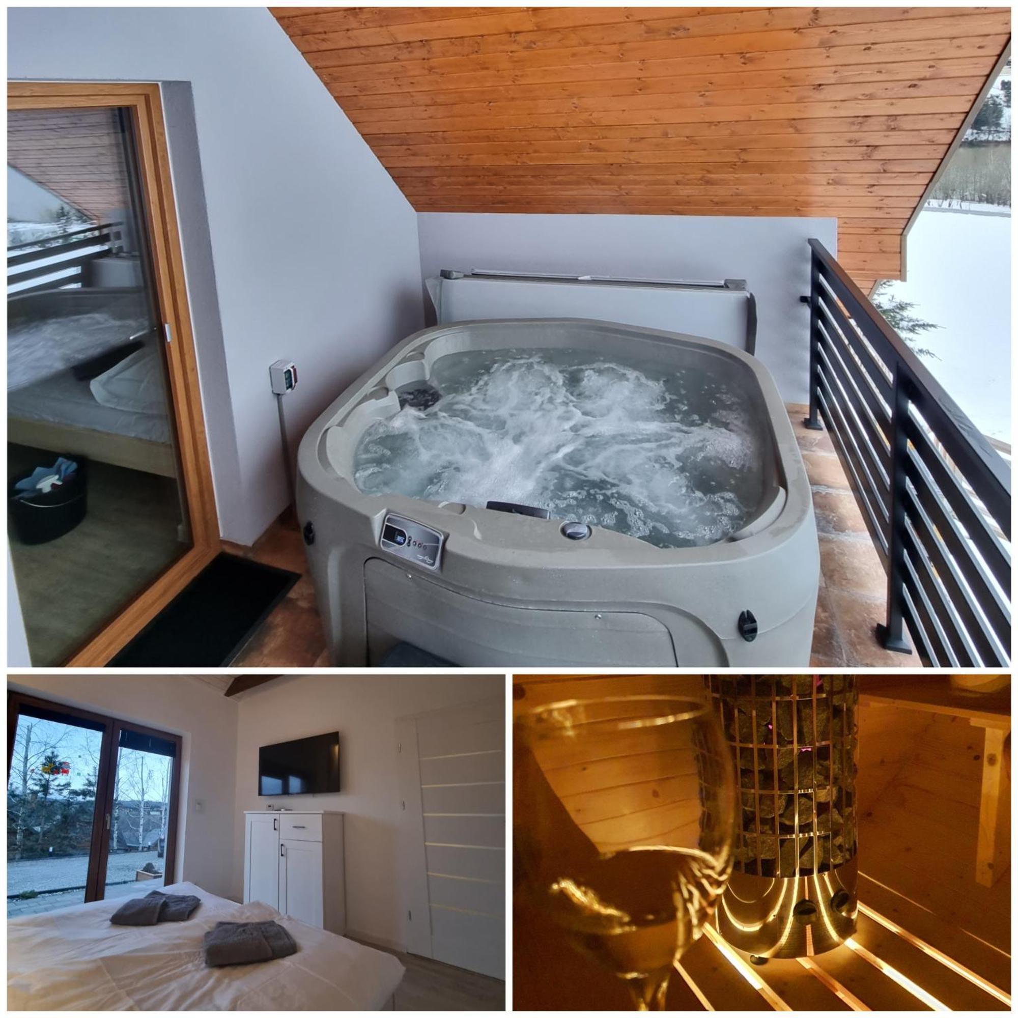 Dom Na Wzgorzu Slonce Na Wylacznosc Jacuzzi Elektryczne Sauna Rowery * Zawoz
