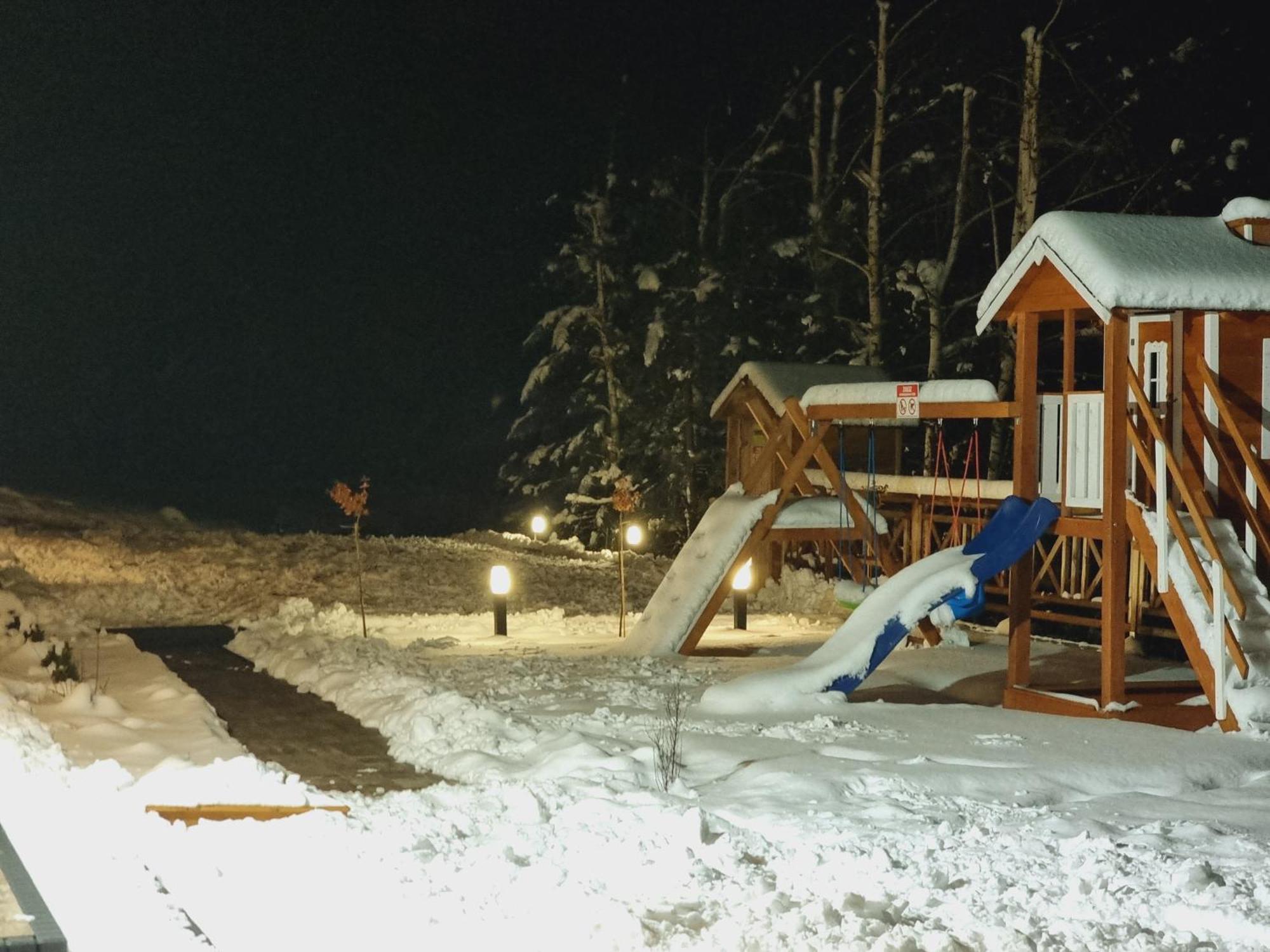 Dom Na Wzgorzu Slonce Na Wylacznosc Jacuzzi Elektryczne Sauna Rowery Villa Zawoz